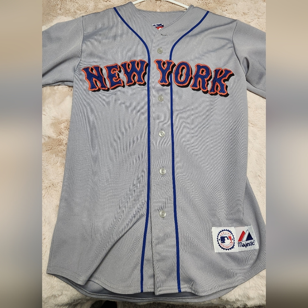 Jose Reyes, stitched, New York Mets Majestic Jersey